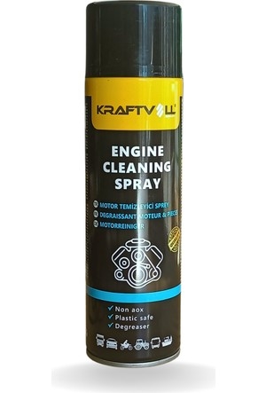 MOTOR TEMIZLEME SPREY - SOLVENT 500ML - KRAFTVOLL