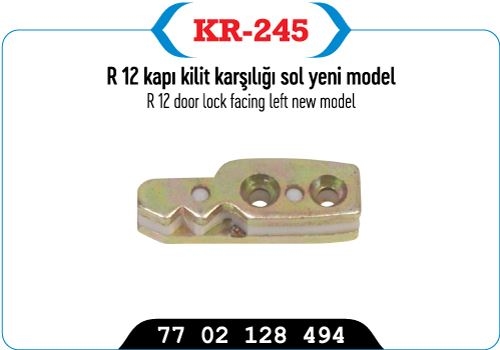 KAPI KILIT KARSILIĞI SOL R12 YM - KAYA KR-245